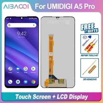 AiBaoQi Nye Originale 6.3 Tommer Touch Screen+2280x1080 LCD-Display Forsamling Erstatning For Umidigi A5 9.0 Pro Android-Telefon