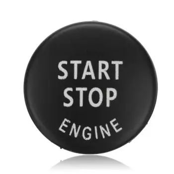 Rød/Sort Bil Start Stop Engine-Knappen for at Skifte Cover Trim Cap For BMW X5 E70 X6 E71 3 E90 E91 E92 E93 Med Installation Af