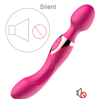 10 Hastigheder Kraftfuld Store Vibratorer til Kvinder Magic Wand Body Massager Sex Legetøj Til Kvinde Klitoris Stimulere Kvindelige Køn Produkter