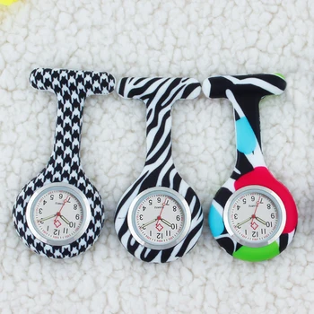 NurFOB Silikone sygeplejerske ur læge sygeplejerske gave sommerfugl mønster Japansk movt høj kvalitet mærke hospital sygeplejerske ur ALK VISION