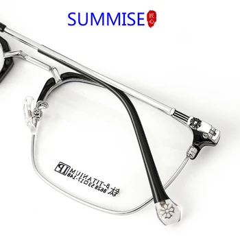 SUMMISE 2021 Nyeste Titanium Briller Ramme Crom-Hjerte Stil Briller Nærsynethed, Langsynethed Briller Frame Briller Top Top Kvalitet