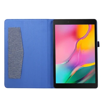 Klud mønster book style tablet taske Til Samsung Galaxy Tab A7 2020 SM-T500 SM-T505 SM-T507 10.4