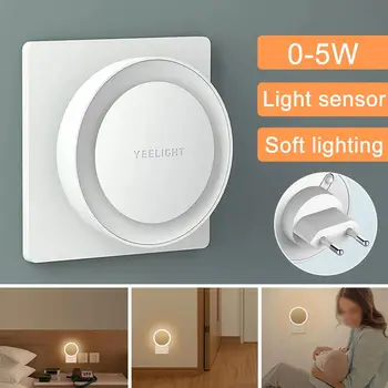 Yeelight YLYD11YL Lys Sensor Plug-in LED Nat Lys EU Stik Nødsituation Lanterne Smart Indendørs Belysning Menneskelige Krop Sensor