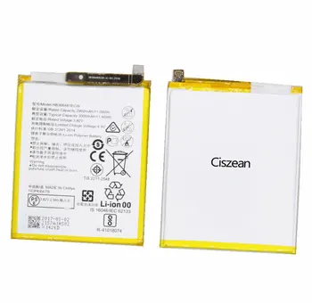 Ciszean 1x 3000 mAh Batteri HB366481ECW For Huawei P9 Lite G9 Ære 8 5C VNS-DL00 VNS-L23 Batterieij Batterier