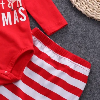 2020 særtilbud Jul Baby Tøj Sæt Drenge Bomuld Fuld Bodyer Nye År Spædbarn Jumpsuits Nyfødte Piger Tøj