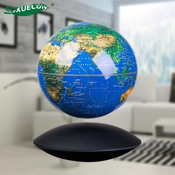 Verden verdenskort LED Magnetisk Levitation Verden Night Lights Book Bord Lampe Office til Hjemmet Udsmykning Tilbehør til stuen