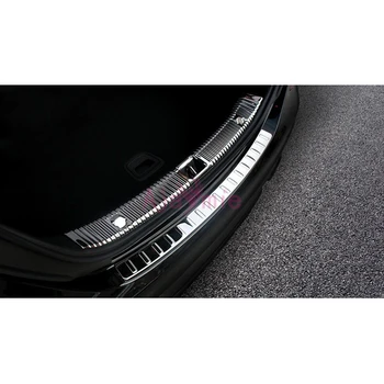 Tilbehør Til Mercedes Benz E-Klasse W213 2016-2018 Bageste Bagagerummet Kofanger Overlay Trim Rustfrit Stål Dør Karmen Chrome-Bil Styling
