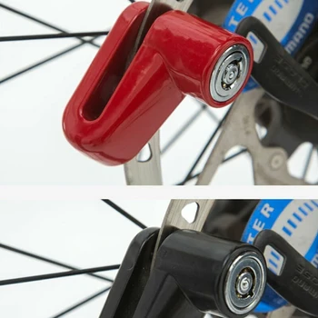 Anti-tyveri skivebremser Hjul Lås med Ståltråd Cykling Cykel mountainbike disc lås