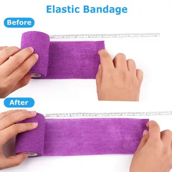 18 stk/pakke Elastisk Bandage Kinesiologi Tape Rulle Muscle Pain Relief Sport Kører Athletic Recovery Fitness Fitness Protector