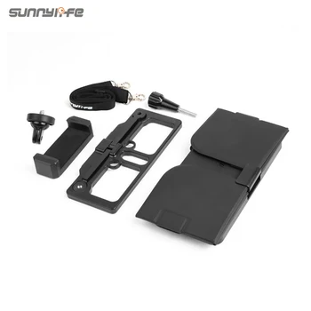 Sunnylife Fjernbetjening Mobil Telefon Holder med Solen Hætte Fuld Skærm Smartphone Holder til Mavic Luft 2/ Mini/ Pro/ 2/ Air/