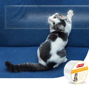 Pet Cat Scratch Afskrækkende Tape Dobbelt Anti-Ridse Tape Kat Sofaen Beskyttelse Møbler Bunden Vagter Sofa Protector Pads