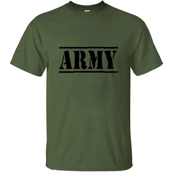 Trykt Super army t-shirt til mænd 2020 Tøj plus størrelse 3xl 4xl 5xl slanke mænd er t-shirt med Korte Ærmer Tegneserie Tee top