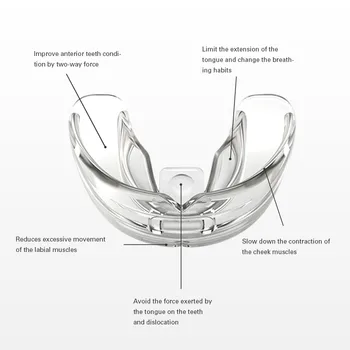 AZDENT Bløde og Hårde Tand Ortodontisk Apparatur Aligners Skuffer Tænder Fladjern High-tech Dental Gennemsigtig Tænder Holderen