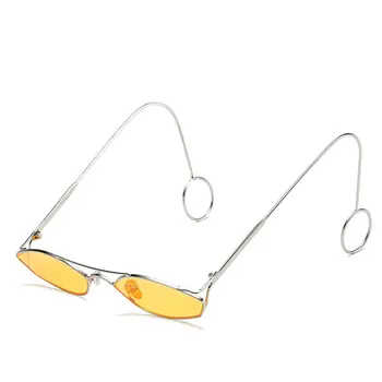 Unisex mode Trekant Solbriller Kvinder 2019 Luksus ovale solbriller Kvindelige Briller Til Damer Nuancer Hip hop solbriller FML