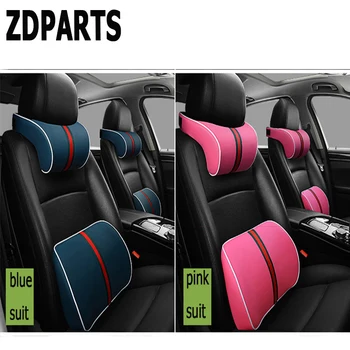 ZDPARTS Bil Nakke, Lænde-Pude Tre Primære Farver Hovedstøtte For Hyundai i30 ix35 ix25 Solaris Tucson 2017 Mazda 3 6 cx-5 Subaru