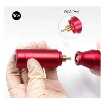 Nye Trådløse Tatovering Strømforsyning RCA-Stik til Mini Digital Tattoo Batteri til Roterende Tatovering Pen Maskine tatovering forsyninger