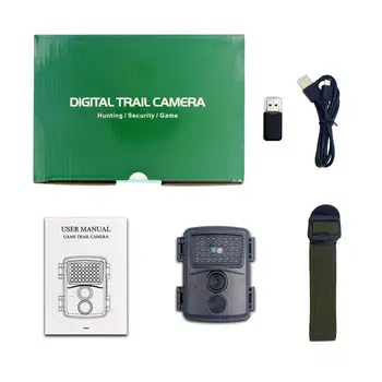 1080P HD Vandtæt Jagt Kamera Trail Kamera Motion Detection Infrarøde Kamera Dyreliv overvågningskamera Foto-Fælder