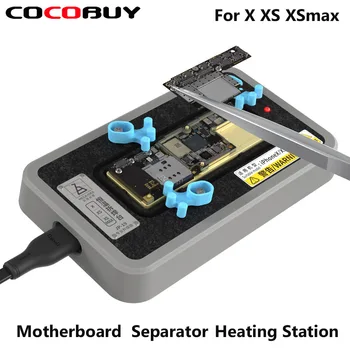 Qianli Bundkort Hurtig Afmontering af Separator Platform Varme Station Til iPhone X XSmax CPU IC-Chips Afmontering Glue Remover