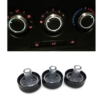 3pcs/set Aircondition Knappen AC-Knappen Heat Control Skift-Knappen For Mazda 3 BL 2010 2011 2012 2013 Tilbehør til Bilen