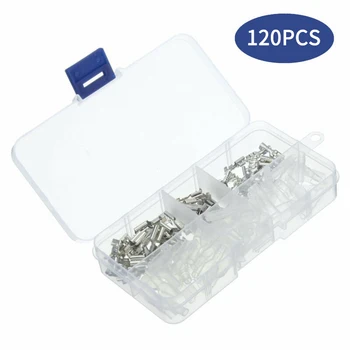Multi-funktion crimpning tænger sæt Wire stripper kit 120/270/300Pcs 2.8/4.8/6.3 mm Mandlige/Kvindelige Wire Spade-Stik