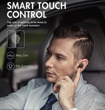 HAVIT i95 Touch Kontrol Bluetooth Hovedtelefoner støjreducerende Headset FreeRole HD Stereo Trådløse hovedtelefoner, Øretelefoner Dropshipping