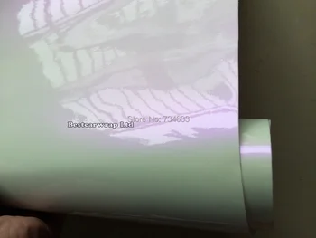 PROTWRAPS Lilla Pearllescent Glossy Hvid Vinyl Wrap Luft Boble Gratis Kamæleon Hvid lilla Pearl Gloss Filmen, der Dækker 1.52*20M