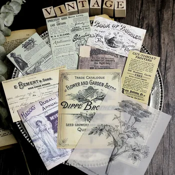 58pcs Vintage avis skæring/plakat-Serien Materiale Sæt Papir til Scrapbooking, DIY Projekter/fotoalbum/på Kortet du skal Gøre Håndværk