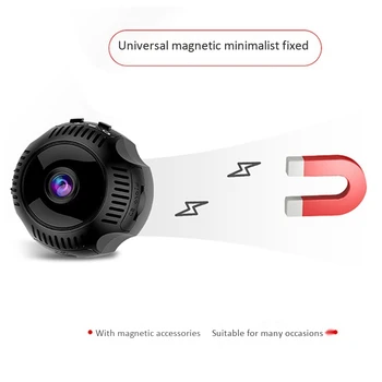 4K Hd Mini Wifi Kamera, Smart Ur 1080P Motion Detection Mikro-Cam Ir Night Vision Kamera