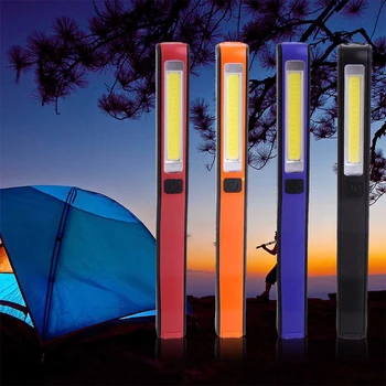 Bærbare COB Pen Klip Hånd Fakkel Arbejder Lampe USB-Opladning, Vedligeholdelse Lys LED Magnetiske Lommelygte Udendørs Camping Lanterne