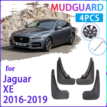 4 STK Bilen Mudder Klapper for Jaguar XE 2016 2017 2018 2019 Skærmen Splash Vagter Fender Stænklapper Auto Tilbehør