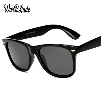WarBLade Mode Mænd Polariserede Solbriller Mænd Kørsel Spejle Belægning Point Black Frame Briller, solbriller UV400 gafas oculos