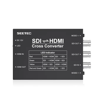 Seetec SCH SDI til HDMI-kompatible HDMI-kompatible at SDI Tværs Converter Bærbare Broadcast HDMI og SDI Tværs Converter