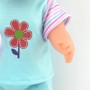 3 Farver at vælge Korte Dukke Tøj Slid passer 43 cm Baby Doll Tøj og Tilbehør til Børn i bedste Fødselsdagsgave,Baby gave