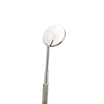 10stk Rustfrit Stål Dental Mouth Spejl Sæt Med Håndtag tandhygiejne Kit Instrument Dental Reflektor Tandlæge Værktøjer mundhygiejne
