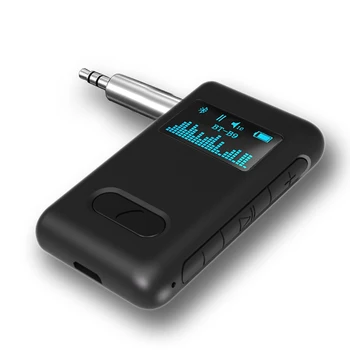 Mpow BH298 Trådløse Bluetooth-5.0 Audio Receiver 15h Spilletid 30m/66ft driftsområdet For AUX Bil Kablede Hovedtelefoner/Sperakers
