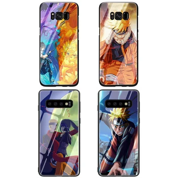 Naruto Hærdet Glas tilfældet for Samsung S7 S8 S9 S10 Note 8 9 10 10 20 30 40 50 60 70