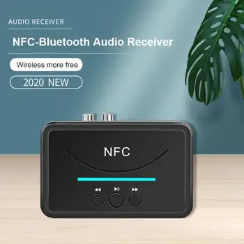 Trådløs NFC Bluetooth 5.0 Modtager 3,5 mm AUX-HiFi-Stereo-Audio-Adapter-Dongle Til Bil Højttaler