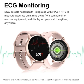 Smart ur Mænd Kvinder Touch Screen Intelligent Trænings-og Se pulsmåler Bluetooth Mode Skridt Tracker Sport Ur