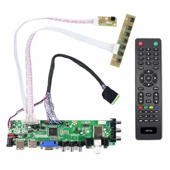 Latumab Kit til B140RW03 V1 V. 1 TV+HDMI+VGA+USB-LCD-LED-skærm-Controller Driver Board Gratis fragt