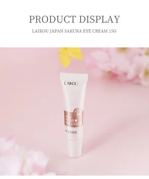 Eye Cream Sakura Serum Sig Mod Hævelser Tasker Opstrammende Anti-Rynke Anti-Age Fjerner Mørke Rande Fine Linjer Øje