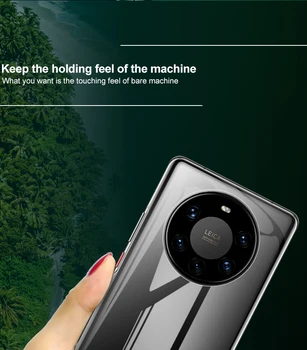 Huawei Mate 40 Pro 5G Skærm Protektor IMAK Fuld Dækning Beskyttende Hydrogel Film for Huawei Mate 40 Pro Plus 5G