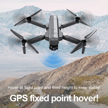 SJRC F11 4K Pro GPS 5G WIFI 1,2 KM 4K HD-Kamera, 2-Akset Elektronisk Stabilisering Gimbal Børsteløs Sammenklappelig RC Drone Quadcopter RTF