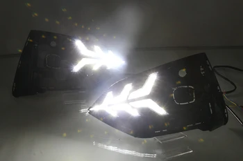 DRL-Lampe til Ford Focus ST-Line 2019 LED Kørelys 3 Farve Dagslys med blinklyset tågelys