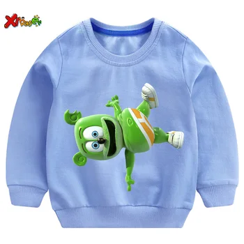 Kids hættetrøjer sweatshirts toddler Baby tøj Drenge Piger Gummy Bears Print Casual t-shirt foråret Toppe, t-shirt børn Pullover