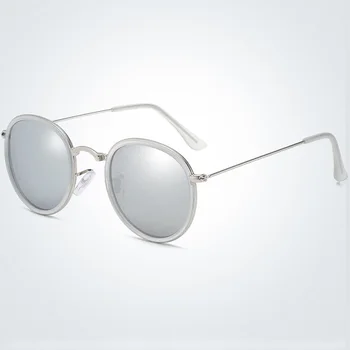 Brand Design Polariserede Solbriller Mænd Runde Solbrille Klassisk, Kørsel Sol Briller Vintage Kvinder UV400 Nuancer gafas de sol