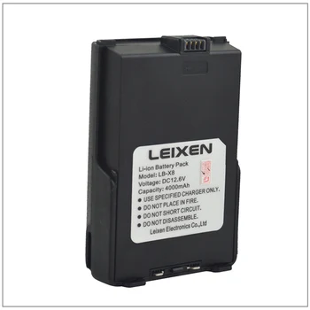 Original LEIXEN Batteri DC12.6V 4000mAh Li-ion Batteri til LEIXEN BEMÆRK 25W Bærbare FM-Walkie Talkie