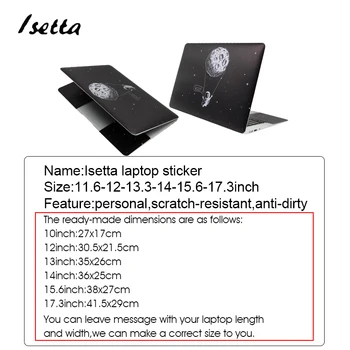 Bærbar Laptop Skin Sticker Notebook Klistermærker til 13