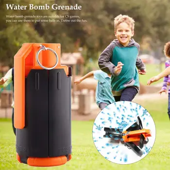 Paintball CS Granat Toy Taktiske Plast Ændret Krystalklare Vand Perler Bombe Vand Bullet Bombe Plastik Legetøj for Nerf Kamp Spil