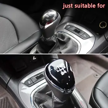 For Chevrolet Cruze-2016 1,5 T 1pc PU læder gearknop dække bil dækning gearhuset Bil Indvendig Hånd Bremse gearknop Dække