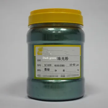Dofuny Gratis fragt Apple Grønne Sunde Naturlige Perle Pulver Pigment Glimmer Pulver Farve Sæbe Gøre Kunst op Pigment 500g